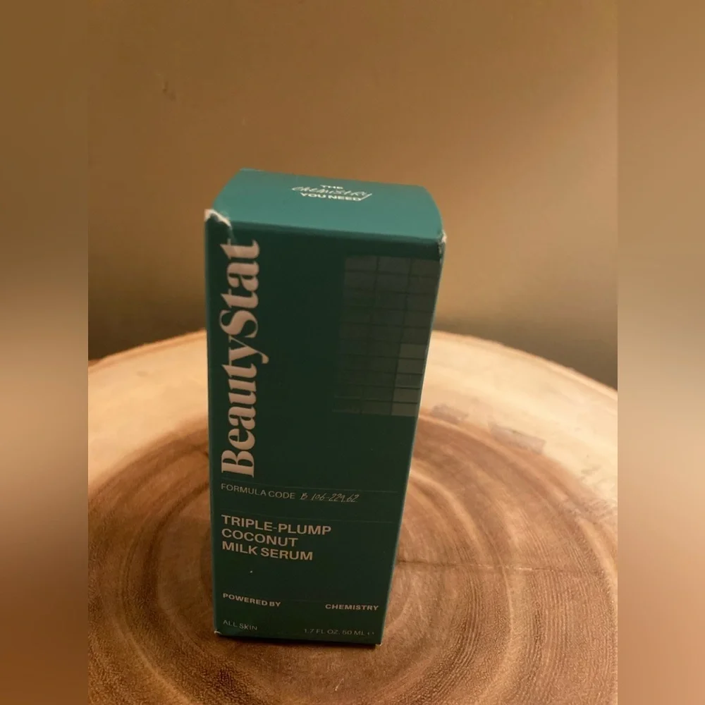 beauty stat triple plump‎ coconut milk serum new in box full size 1.7oz